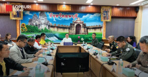 ผู้ว่าฯลพบุรี สั่งซ้อมแผนน้ำท่วม