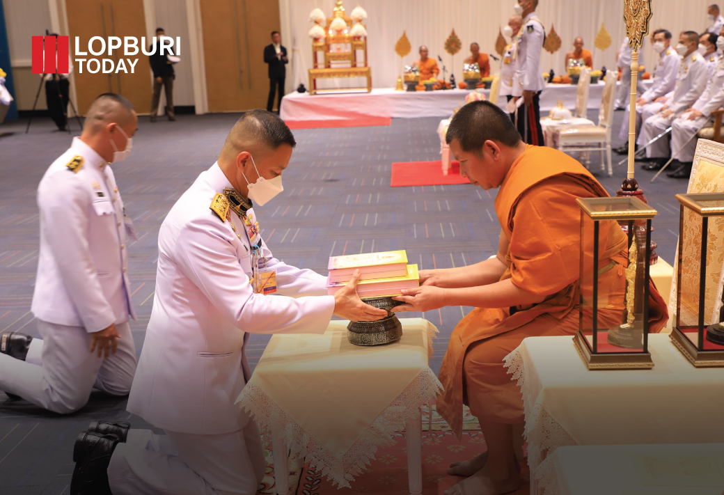 พระบาทสมเด็จพระเจ้าอยู่หัว ทรงพระกรุณาโปรดเกล้าฯ ให้ผู้แทนพระองค์เชิญหนังสือ ธรรมนาวา “วัง” และน้ำปานะพระราชทานถวายแด่พระสงฆ์และพุทธศาสนิกชนในพื้นที่อำเภอเมืองลพบุรี จังหวัดลพบุรี 