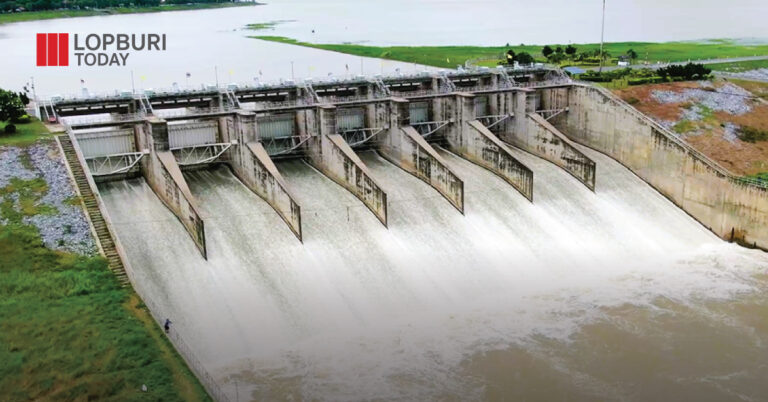 โครงการส่งน้ำและบำรุงรักษาป่าสักชลสิทธิ์แจ้งเตือนประชาชนเฝ้าระวังและติดตาม สถานการณ์น้ำเขื่อนป่าสักชลสิทธิ์เพิ่มการระบายน้ำ 