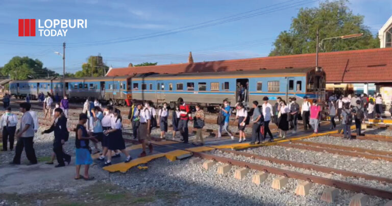 จัดระเบียบการจราจร พร้อมเดินหน้าวางแผนและกำหนดมาตรการใช้สถานีรถไฟลพบุรี 2