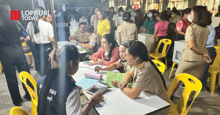 ผลการเลือกตั้งนายก อบจ.ลพบุรี อย่างไม่เป็นทางการ มีประชาชนออกมาใช้สิทธิเลือกตั้งคิดเป็นร้อยละ 60.77%