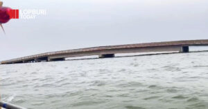 สะพานผุดกลางน้ำอีก 1 สถานที่อันซีนภายในเขื่อนป่าสักชลสิทธิ์ จังหวัดลพบุรี