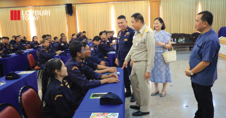 ที่ทำการปกครอง จัดการอบรมชุดรักษาความปลอดภัยหมู่บ้าน (ชรบ.) ประจำปีงบประมาณ พ.ศ. 2568 รุ่นที่ 1