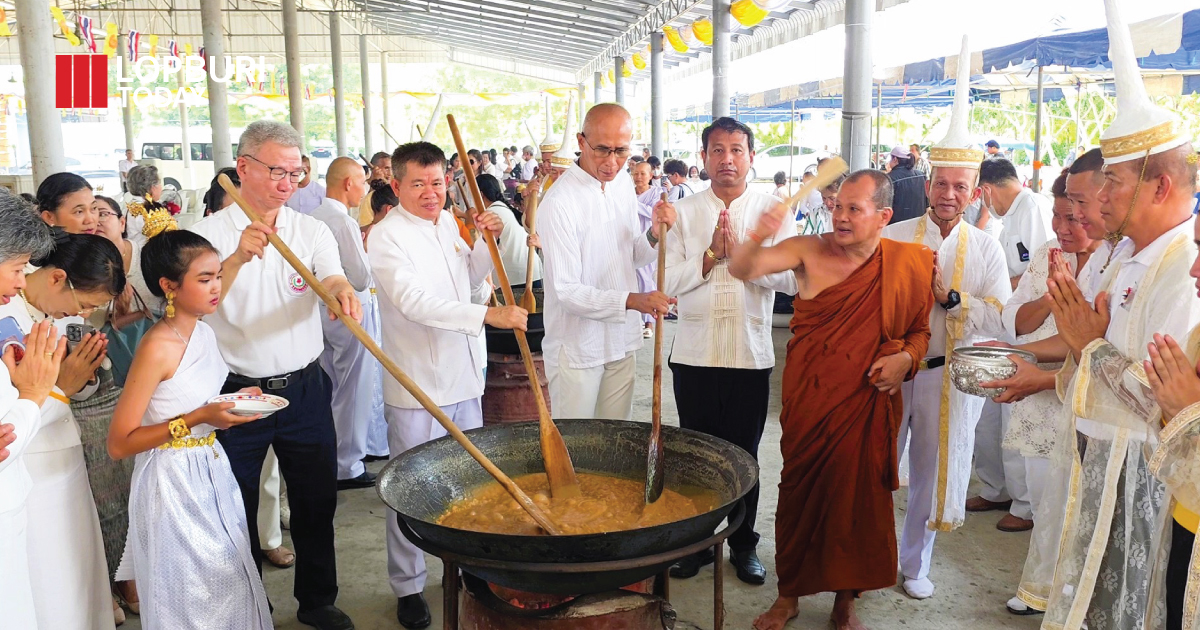 สืบสานประเพณีโบราณ กวนข้าว มธุปายาส หรือ ข้าวทิพย์ ถวายเป็นพุทธบูชา เนื่องในเทศกาลวันวิสาขบูชา