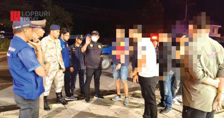 ลงพื้นที่ตรวจสอบเสียงจากสถานบันเทิงรบกวน  จนทำให้ประชาชนตกใจและสร้างความเดือดร้อนเป็นวงกว้าง