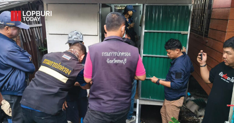 ลงพื้นที่ปูพรม ปิดล้อมตรวจค้น ปราบปรามยาเสพติดในพื้นที่อำเภอเมืองลพบุรี