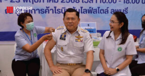 รองผู้ว่าฯ รับบริการฉีดวัคซีนไข้หวัดใหญ่และเยี่ยมให้กำลังใจบุคลากร