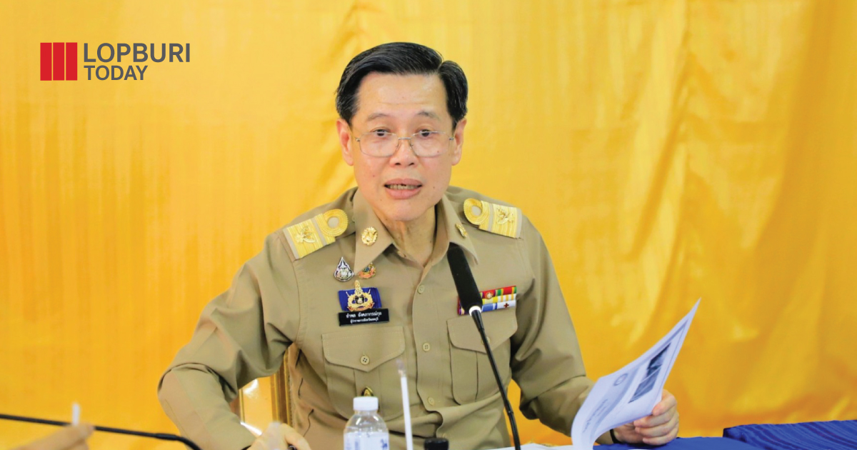 ผู้ว่าฯ พร้อมด้วยสมาชิกสภาผู้แทนราษฎร เขต 3 จังหวัดลพบุรี ร่วมรับฟังปัญหาความเดือดร้อนของพี่น้องประชาชนชาว ตำบลหนองเมือง
