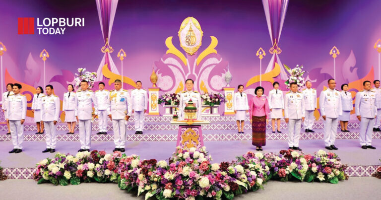 ลพบุรีร่วมถวายพระพร “สมเด็จพระบรมราชินี” บันทึกเทปเทิดพระเกียรติออกอากาศ 3 มิ.ย.นี้