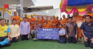 ศรัทธาสร้างสุข! เจ้าคณะภาค 3 สานโครงการบ้านเมตตา เปลี่ยนชีวิตผู้ยากไร้ลพบุรี