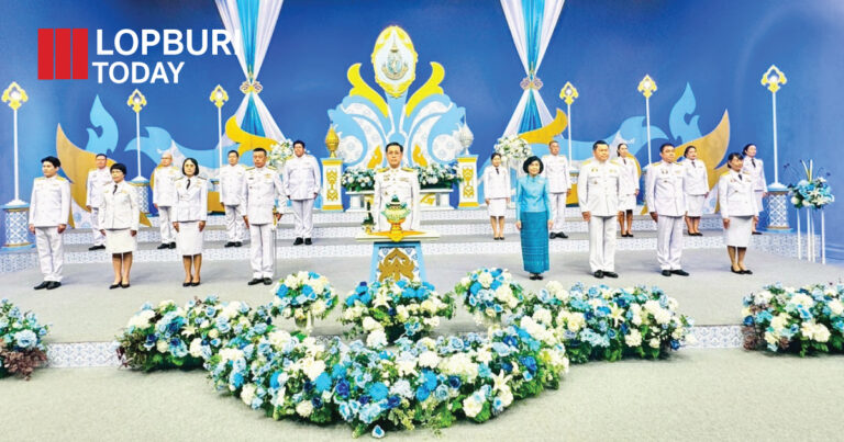 ลพบุรีบันทึกเทปถวายพระพร สมเด็จพระบรมราชชนนีพันปีหลวง เนื่องในวันแม่แห่งชาติ