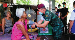 กองพันรบพิเศษที่ 2 ลงพื้นที่มอบสุขภาพ-ของใช้ให้ชาวบ้านรอบค่าย สานต่อพระราชกุศล