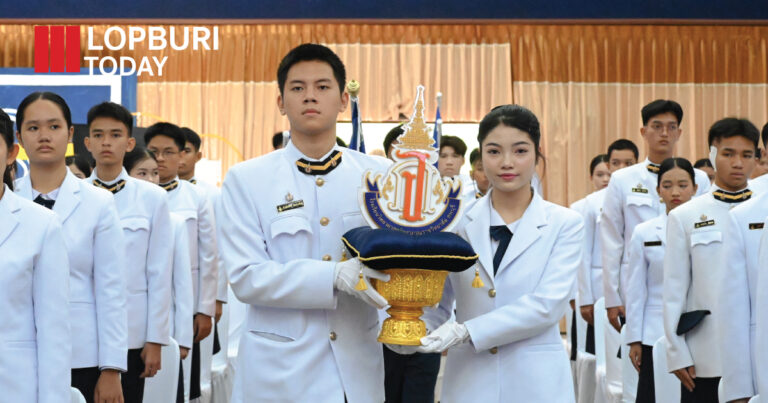 เข็มนี้…เพื่อชีวิตนักวิทยาศาสตร์! วิทยาศาสตร์จุฬาภรณฯ ลพบุรี ต้อนรับนักเรียนรุ่นใหม่อย่างสง่างาม