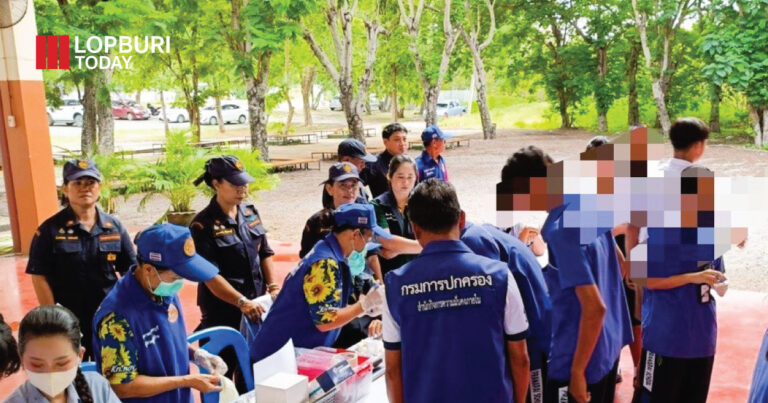 สุ่มตรวจไม่พบ! พระนารายณ์–เมืองลพบุรี เดินหน้าเคลียร์พื้นที่การศึกษาให้ปลอดยาเสพติด