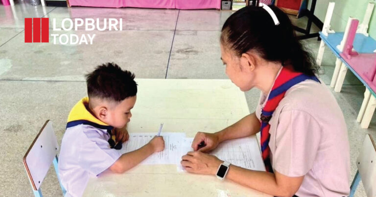 โรงเรียนเทศบาล ๑ ระบบสาธิตเทศบาลเมืองลพบุรี เข้มข้นต่อเนื่อง จัดทดสอบอ่าน–เขียน ครั้งที่ 2 พัฒนาทักษะนักเรียนทุกระดับชั้น