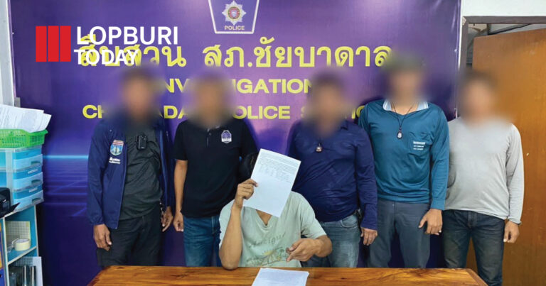 ตำรวจชัยบาดาล ลพบุรี จับหนุ่มครอบครองอาวุธปืนเถื่อนหลายรายการ พร้อมกระสุนครบชุด