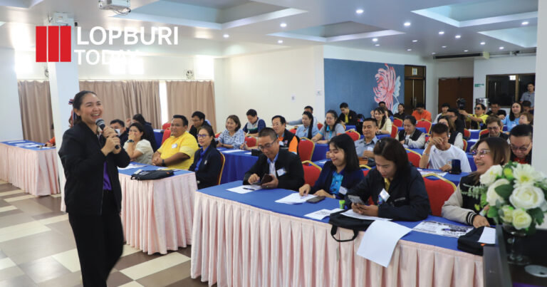 ลพบุรีระดมเครือข่ายสื่อ–ประชาสัมพันธ์ ปลุกพลัง “ขับขี่ปลอดภัย” ลดอุบัติเหตุบนท้องถนน