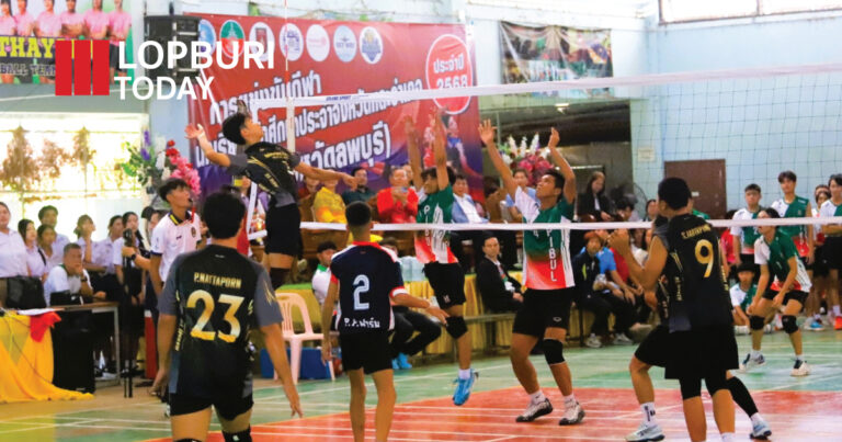 ศึกกีฬานักเรียนลพบุรี 2568 เปิดฉาก! 10 ชนิดกีฬารวมพลังเยาวชน สร้างสปิริต รู้แพ้รู้ชนะ ห่างไกลยาเสพติด