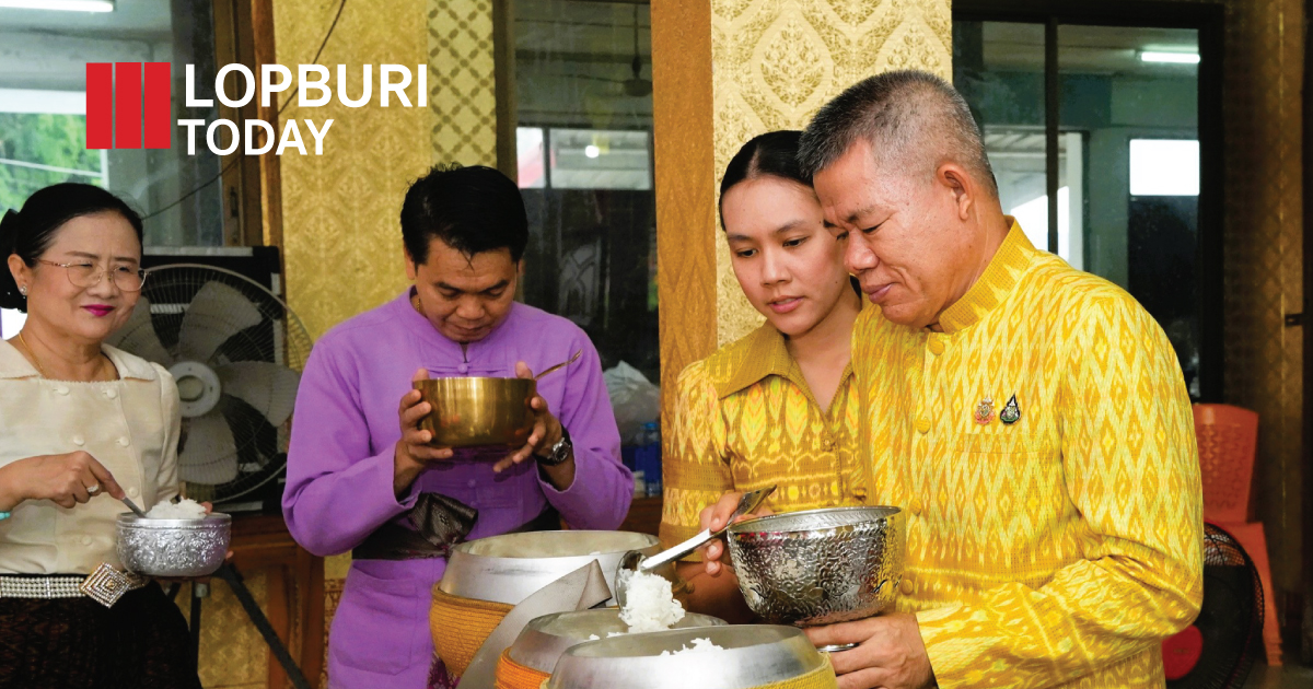 ลพบุรีนุ่งโจงแต่งไทย “หิ้วปิ่นโตเข้าวัด” สืบสานประเพณี–สร้างซอฟต์พาวเวอร์ท้องถิ่น