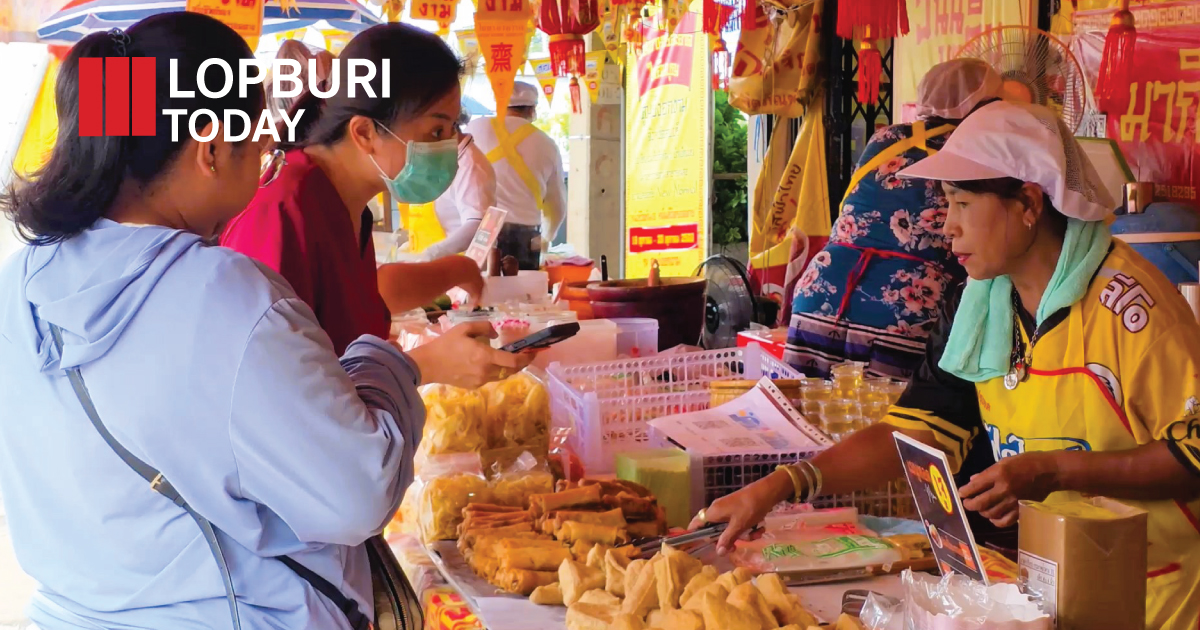 ลพบุรีคึกคัก! เทศกาลกินเจปี 2568 “กินเจแบบไม่จำเจ” เมนูสุขภาพเริ่มต้นเพียง 30 บาท บรรยากาศอิ่มบุญทั่วเมือง
