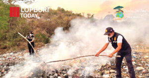 ลพบุรี Kick Off เปิดศูนย์อำนวยการป้องกันไฟป่า หมอกควัน และฝุ่นละออง PM 2.5