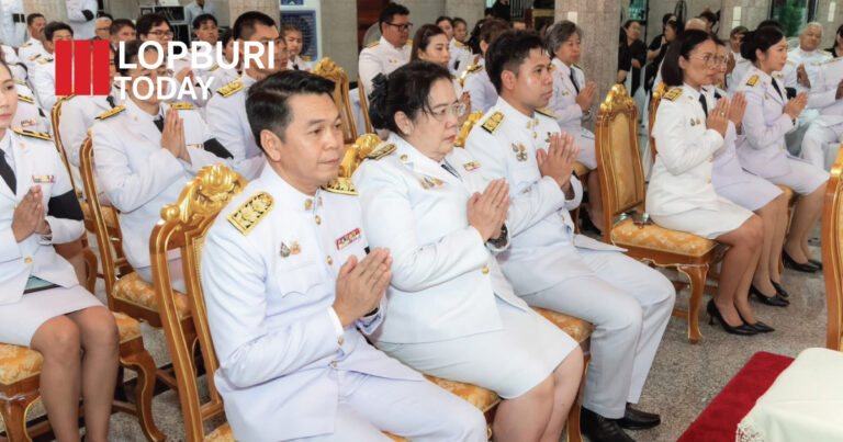 จังหวัดลพบุรีประกอบพิธีบำเพ็ญกุศลสัตตมวาร ๗ วัน และสวดพระอภิธรรมอุทิศถวายพระราชกุศลต่อเนื่อง แด่สมเด็จพระนางเจ้าสิริกิติ์ พระบรมราชินีนาถ พระบรมราชชนนีพันปีหลวง