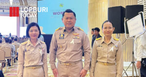 รองผู้ว่าราชการจังหวัดลพบุรี นำคณะเข้าร่วมประชุม Kick Off มอบนโยบายการยุติความรุนแรงต่อสตรีในระดับพื้นที่