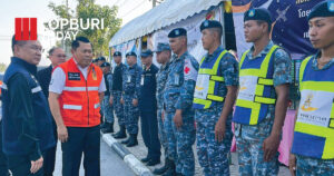 รองผู้ว่าฯ ลพบุรี ลงพื้นที่ตรวจจุดตรวจปีใหม่ 2569 กำชับเข้มวินัยจราจร เน้น “ไม่สวมหมวกนิรภัย–เมาแล้วขับ” ต้องกวดขันจริงจัง