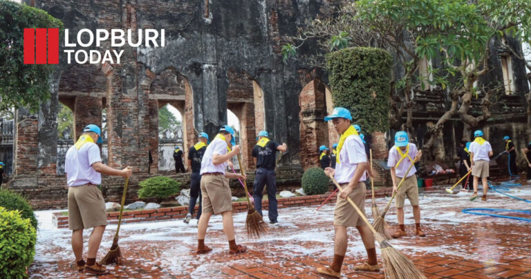 จังหวัดลพบุรีจัดกิจกรรมจิตอาสาและพิธีเจริญพระพุทธมนต์ น้อมรำลึกพระมหากรุณาธิคุณ เนื่องในวันทหารผ่านศึก