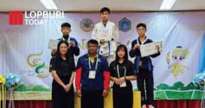 นักเรียนโรงเรียนเมืองใหม่ (ชลอราษฎร์รังสฤษฏ์) คว้ารองชนะเลิศอันดับ 1 กีฬายูยิตสู กีฬาเยาวชนแห่งชาติ ครั้งที่ 41 เป็นตัวแทนจังหวัดลพบุรีสู่รอบประเทศ