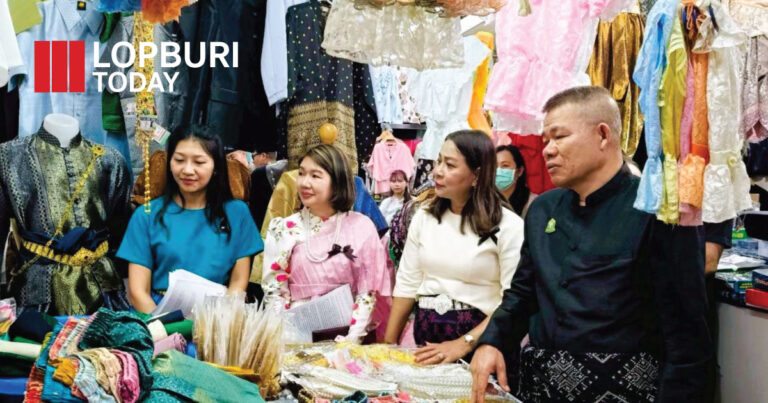 พาณิชย์ลพบุรีบูรณาการตรวจร้านชุดไทย คุมเข้มราคาสินค้า ช่วงงานแผ่นดินสมเด็จพระนารายณ์มหาราช ครั้งที่ 38 ป้องกันเอาเปรียบผู้บริโภค