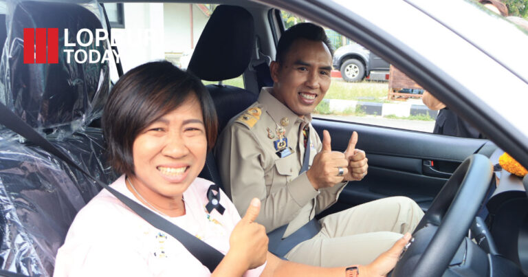 ผู้ว่าฯ ลพบุรี มอบรถกระบะรางวัลที่ 1 สลากกาชาด 2569 ให้ผู้โชคดีชาว ต.กกโก