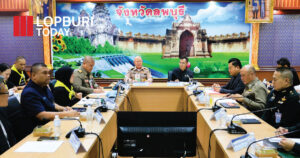 ศอญ.จอส.พระราชทาน จับมือจังหวัดลพบุรี วางแนวทางจัดการผักตบชวา–ฝุ่น PM2.5 ด้วยพลังจิตอาสา