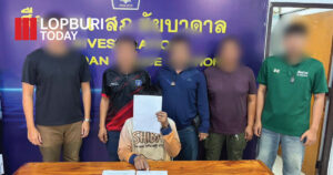 ตำรวจลพบุรีกวาดล้างยาเสพติด จับกุมผู้ต้องหา 5 ราย พร้อมยาบ้ากว่า 300 เม็ด ในพื้นที่ชัยบาดาล