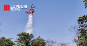 ผู้ว่าฯ ลพบุรี ลงพื้นที่ติดตามเหตุไฟป่า “ป่าจำปีสิรินธร” อ.ท่าหลวง เร่งควบคุมเพลิง-ทำแนวกันไฟป้องกันลุกลาม