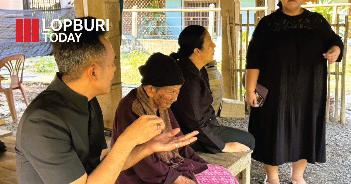 ผู้ว่าฯ ลพบุรี เยี่ยมคุณยายวัย 97 ปี ต้นแบบพึ่งพาตนเอง ตามโครงการ “บ้านนี้มีรัก ปลูกผักกินเอง”