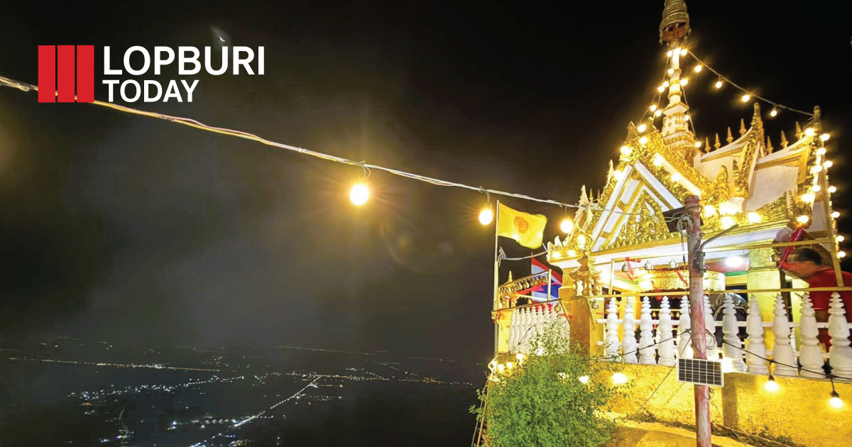 ผู้ว่าฯ ลพบุรี เยี่ยมชมงานเทศกาลนมัสการรอยพระพุทธบาท วัดเขาวงพระจันทร์ แลนด์มาร์คศักดิ์สิทธิ์คู่เมืองลพบุรี