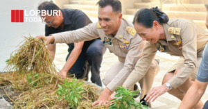 ผู้ว่าฯ ลพบุรี เปิดจวนชวนปลูกผัก สร้างความมั่นคงทางอาหาร สู้ค่าครองชีพพุ่ง