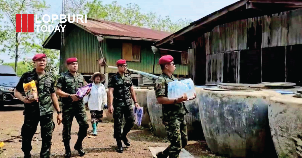 ทหารรบพิเศษลพบุรีเร่งช่วยพายุฤดูร้อน อ.พัฒนานิคม เสียหายกว่า 119 หลังคาเรือน