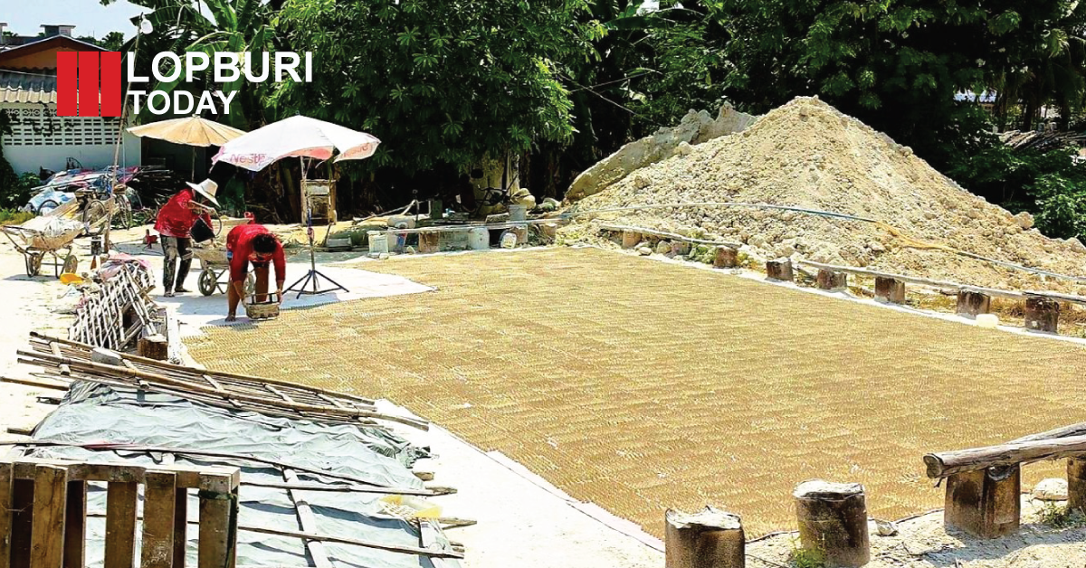 ลพบุรีเร่งผลิต “ดินสอพอง” รับสงกรานต์ 2569 กว่า 200 ครัวเรือนเดินเครื่องเต็มกำลัง แม้ต้นทุนพุ่งยังขายราคาเดิม