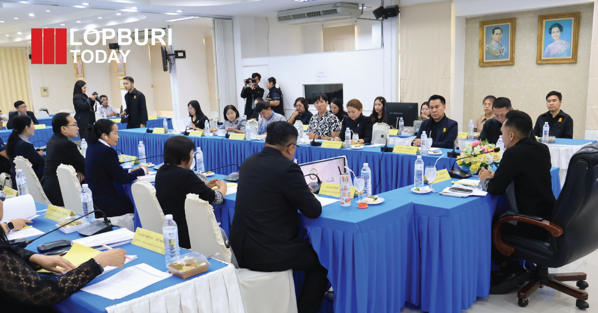 ลพบุรีจัดประชุมคัดเลือกนักเรียนทุนพระราชทาน ม.ท.ศ. รุ่น 18 จาก 6 จังหวัด กลั่นกรองเข้มเหลือ 12 คน