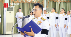 ลพบุรีจัดพิธี “วันจักรี” วางพานพุ่มถวายราชสดุดี ณ มหาวิทยาลัยราชภัฏเทพสตรี น้อมรำลึกพระมหากรุณาธิคุณ