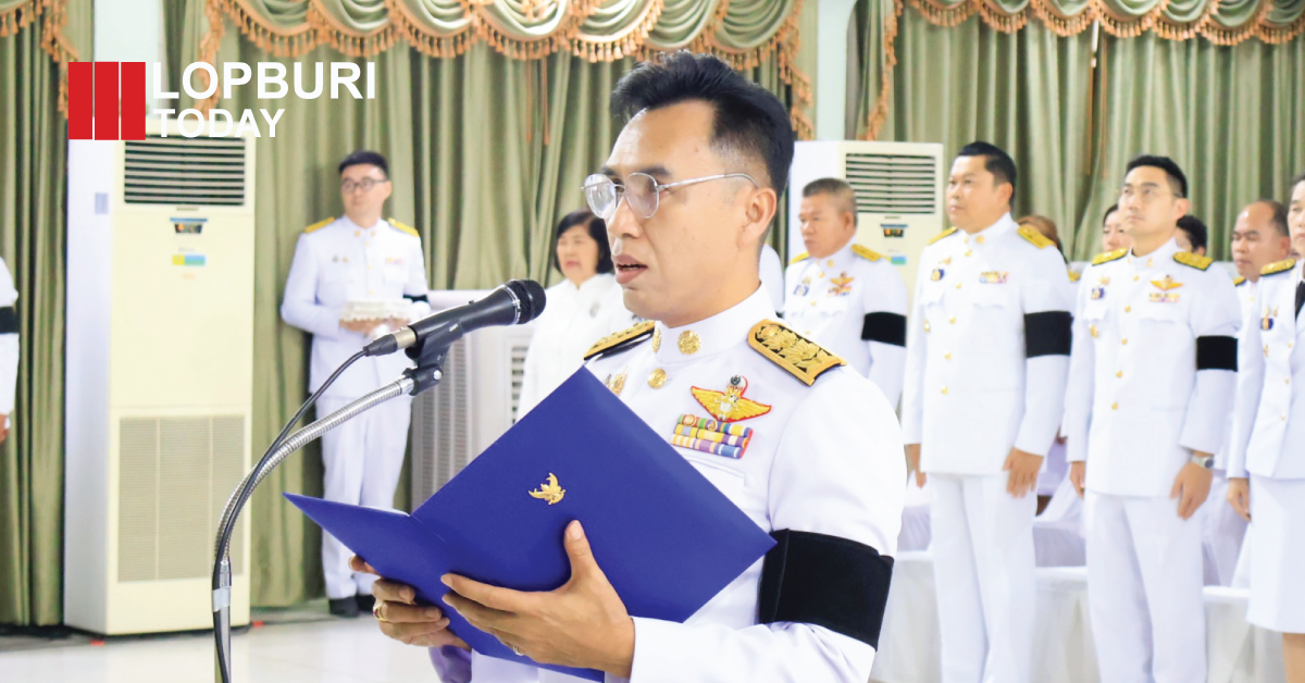 ลพบุรีจัดพิธี “วันจักรี” วางพานพุ่มถวายราชสดุดี ณ มหาวิทยาลัยราชภัฏเทพสตรี น้อมรำลึกพระมหากรุณาธิคุณ