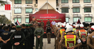 ลพบุรีปล่อยแถวกวาดล้างอาชญากรรมช่วงสงกรานต์ 2569 คุมเข้มยาเสพติด-จราจร สร้างความปลอดภัยประชาชน