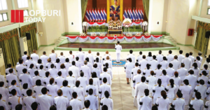 ลพบุรีจัดพิธีวันสวรรคต สมเด็จพระนเรศวรมหาราช 2569 วางพวงมาลาถวายราชสักการะ ณ มหาวิทยาลัยราชภัฏเทพสตรี