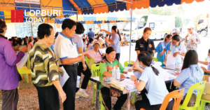 ลพบุรีลงพื้นที่ชัยบาดาล จัด “หน่วยบำบัดทุกข์ บำรุงสุข” บริการถึงชุมชน ลดภาระประชาชน