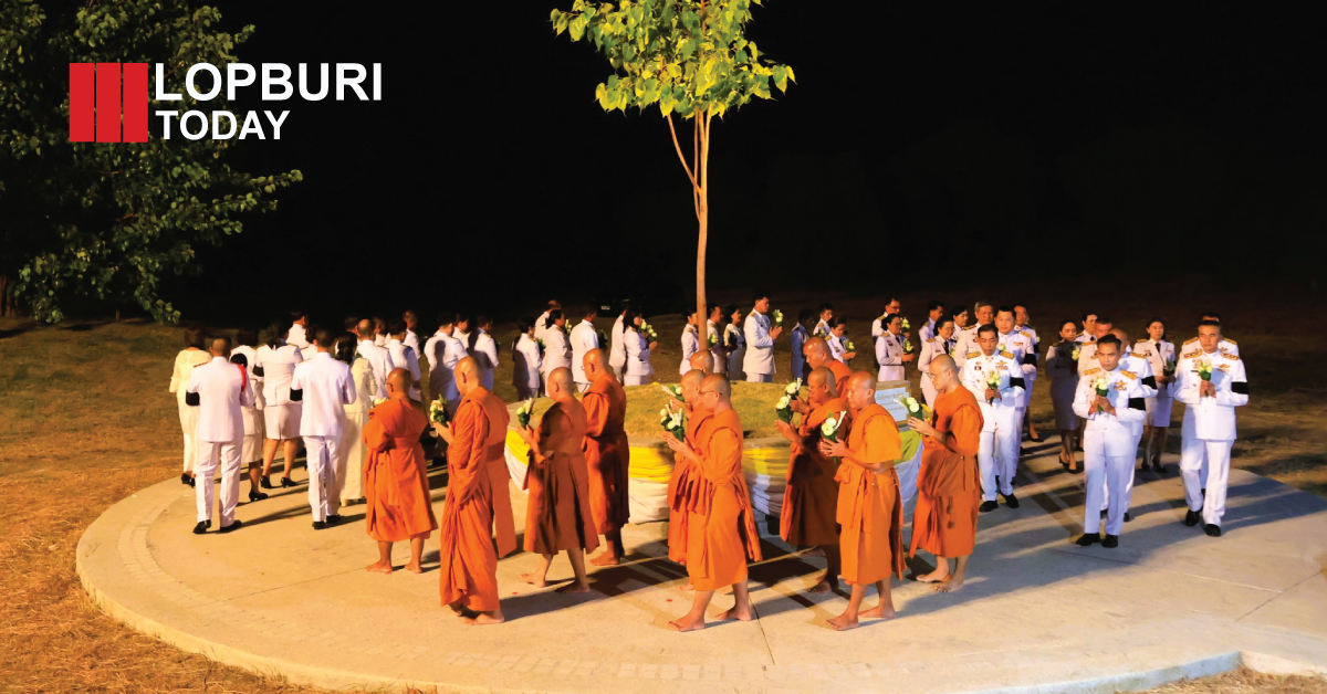ผู้ว่าฯ ลพบุรี นำพุทธศาสนิกชนถวายสักการะ “พระศรีมหาโพธิทศมราชบพิตร” พร้อมเวียนเทียนวันวิสาขบูชา 2569
