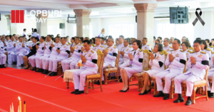 ลพบุรีประกอบพิธีทำบุญตักบาตรและบำเพ็ญกุศล ครบปัณรสมวาร 15 วัน ถวายพระกุศลแด่เจ้าฟ้าพัชรกิติยาภา